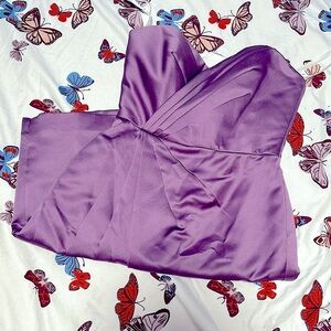 David’s bridal orchid short dress